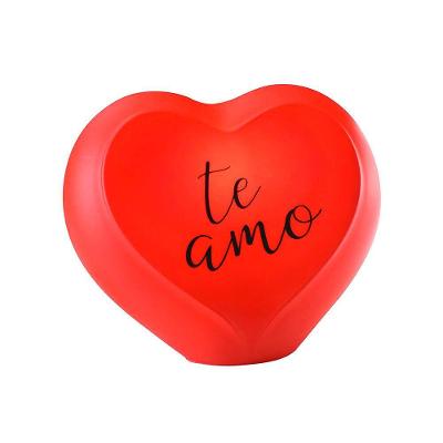 Luminária Coração Infinito Vermelha - A Luz Do Amor Para Sua Decoração!