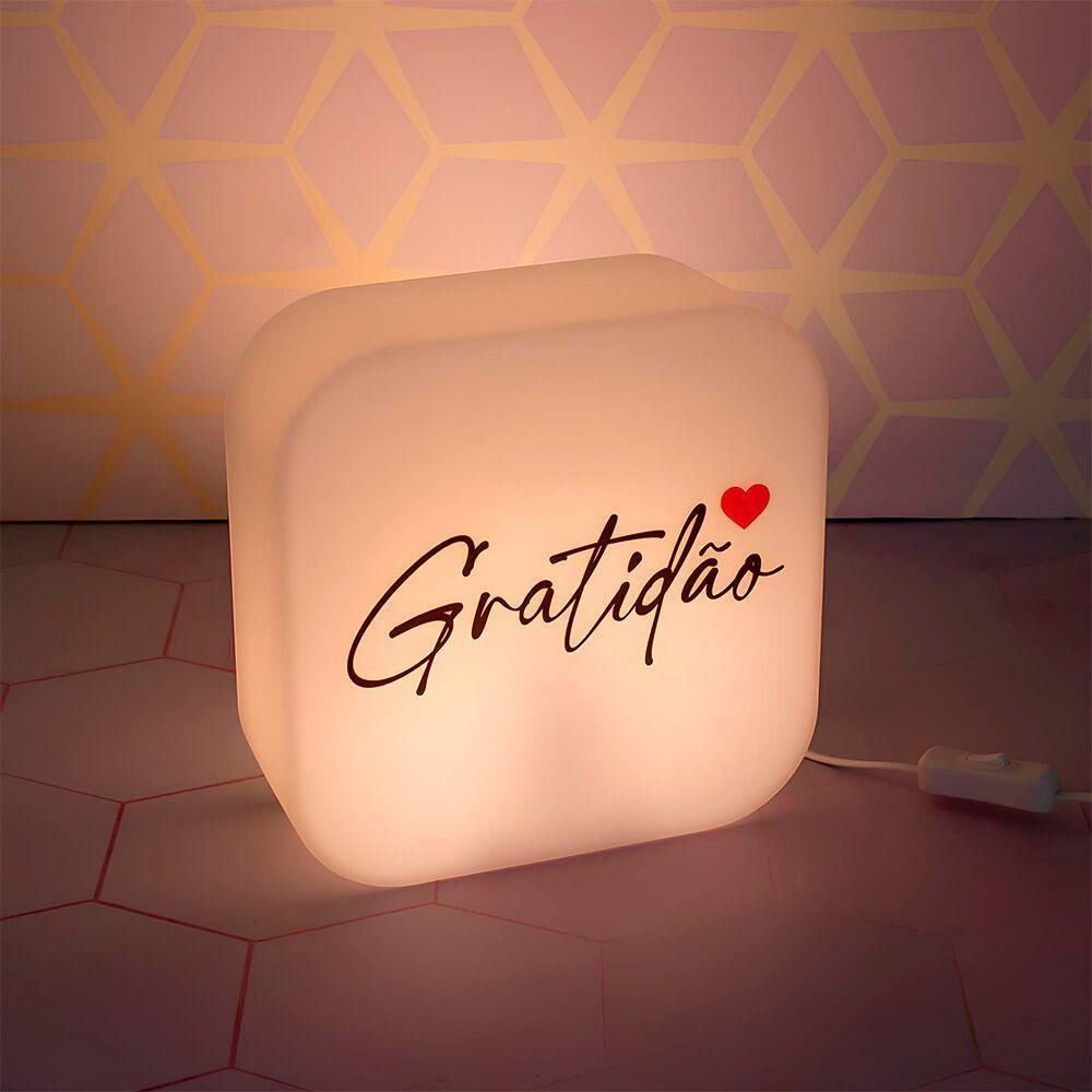 Luminária Motivacional Box: Luz Indireta E Frases Inspiradoras Para O Seu Espaço - 6
