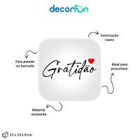 Luminária Motivacional Box: Luz Indireta E Frases Inspiradoras Para O Seu Espaço