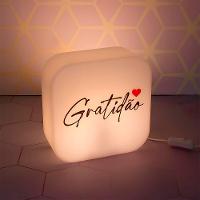 Luminária Motivacional Box: Luz Indireta E Frases Inspiradoras Para O Seu Espaço - 6