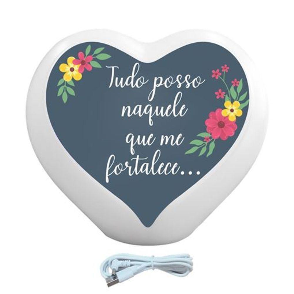Luminária Usb Coração: Iluminação Sofisticada Para Momentos Românticos E Aconchegantes - 3