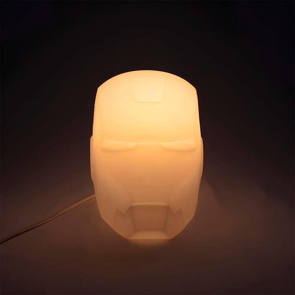 Luminária Capacete Iron Man: Ilumine Seu Espaço Com Poder E Estilo Marvel! - 6