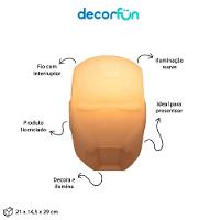 Luminária Capacete Iron Man: Ilumine Seu Espaço Com Poder E Estilo Marvel!