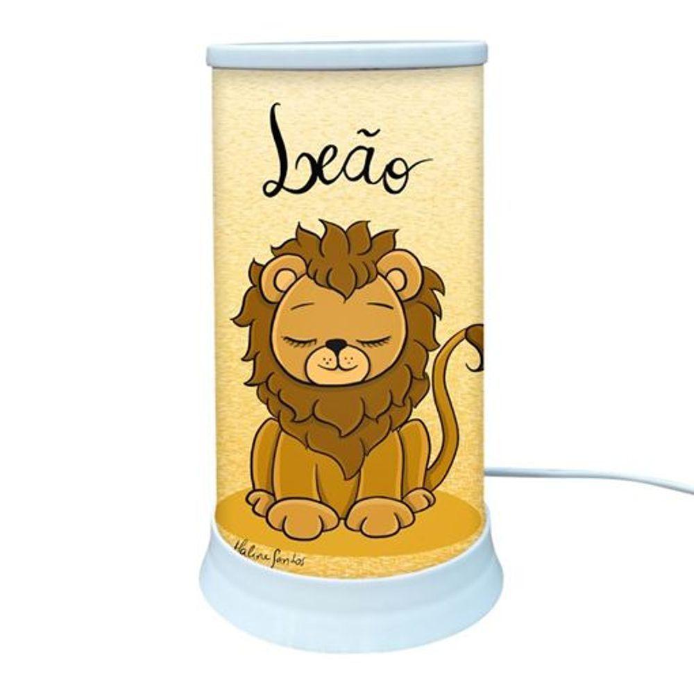 Luminária De Mesa Estilo Leão - Ilumine Com Astrologia E Sofisticação - 1