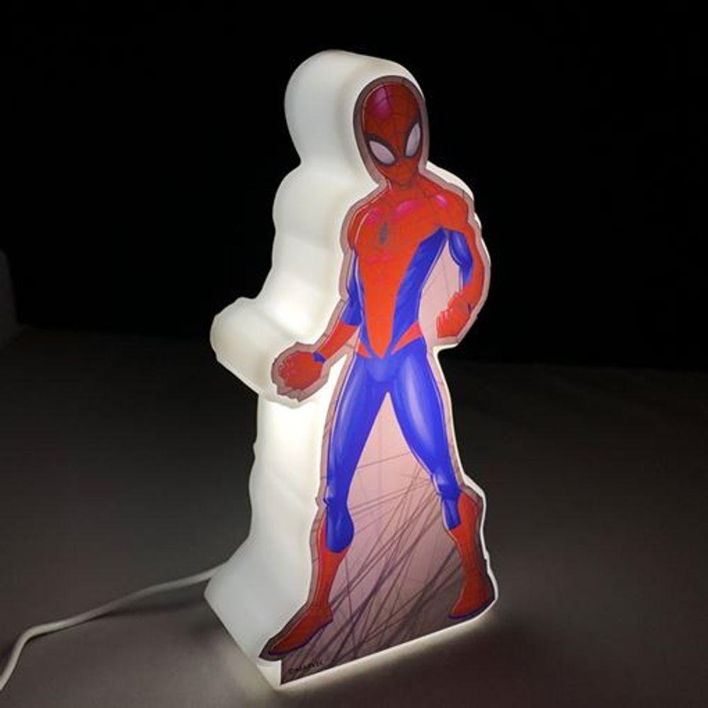 Luminária Usb Led Homem-aranha - Ilumine Sua Aventura Criativa Com Estilo! - 3