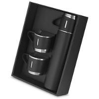 Garrafa Térmica Inox 500ml Com Trio De Canecas - Estilo E Praticidade Para Viagens - 6