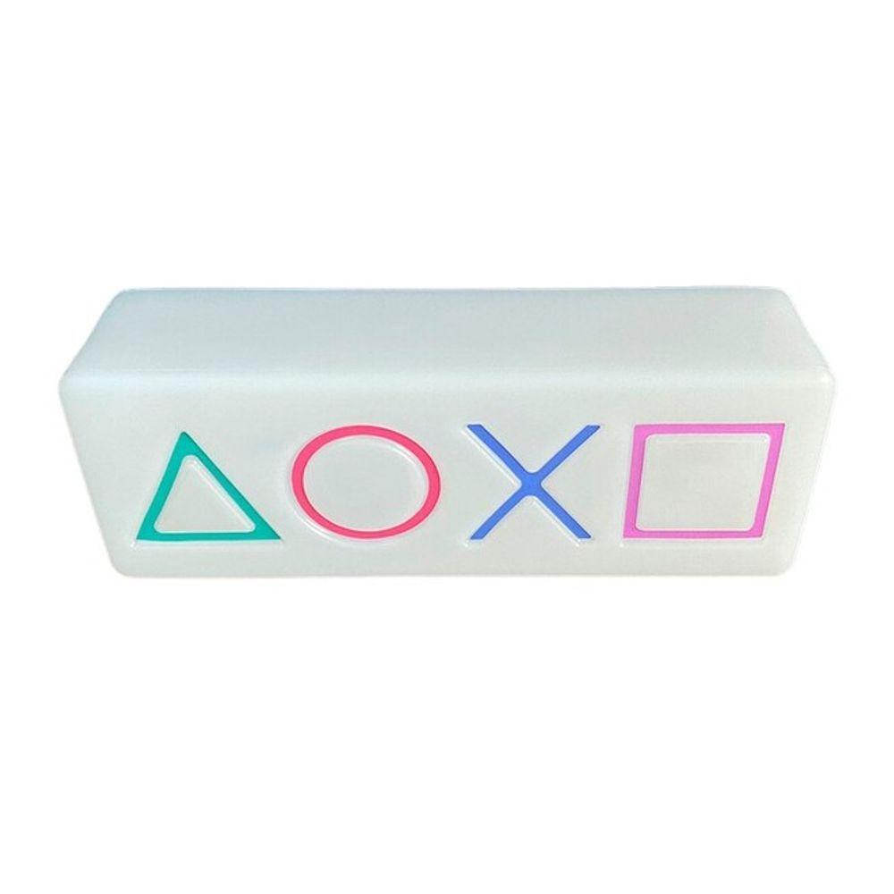 Luminária Retangular Gamer Com Controle Remoto - Transforme Seu Espaço De Jogo! - 2