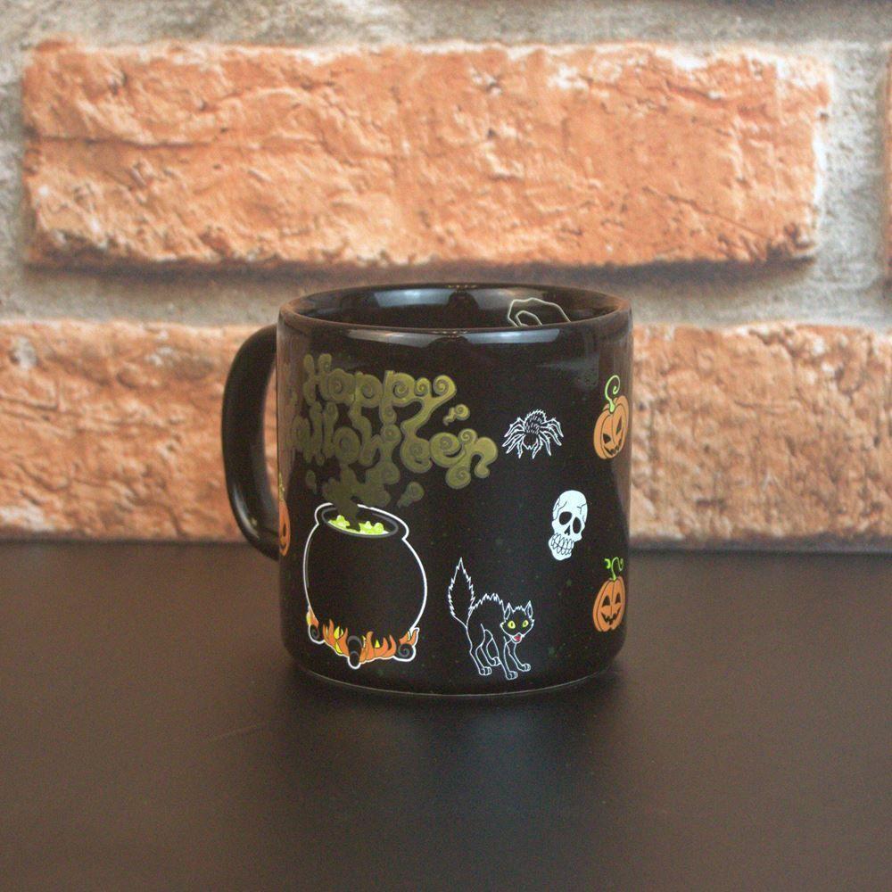 Caneca Mágica Halloween - Transformação Assustadora Para Suas Bebidas Quentes - 4