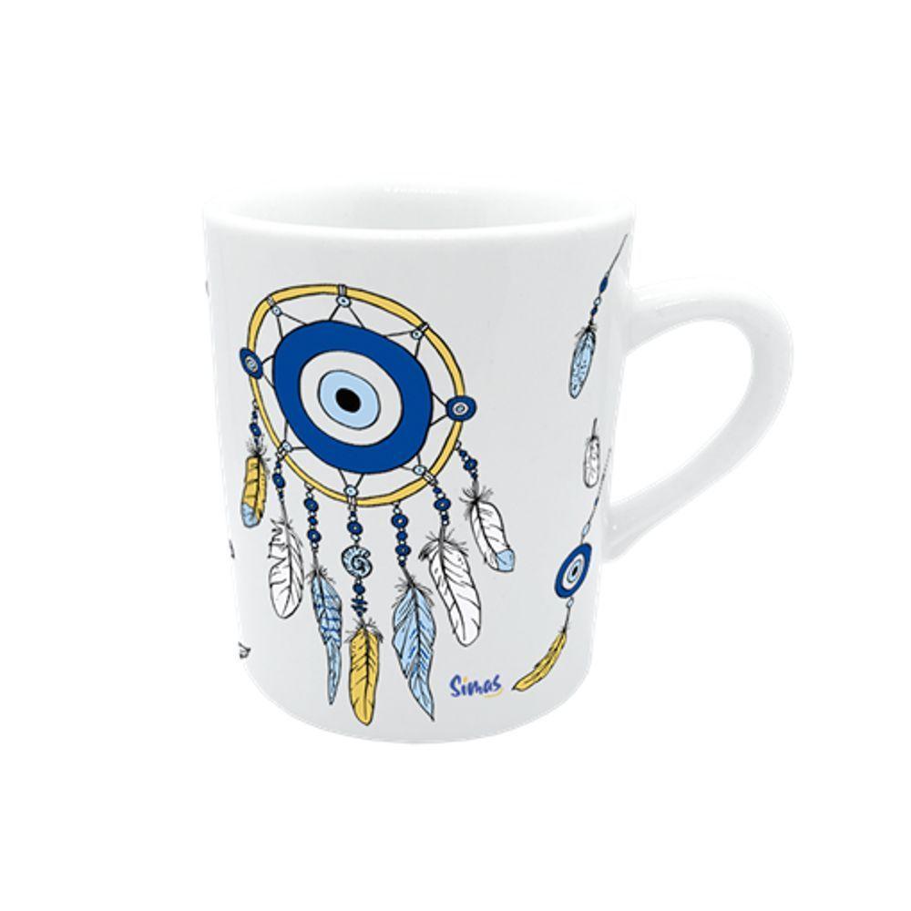 Caneca De Porcelana Elegância Dos Sonhos: Inspire-se A Cada Gole. - 3