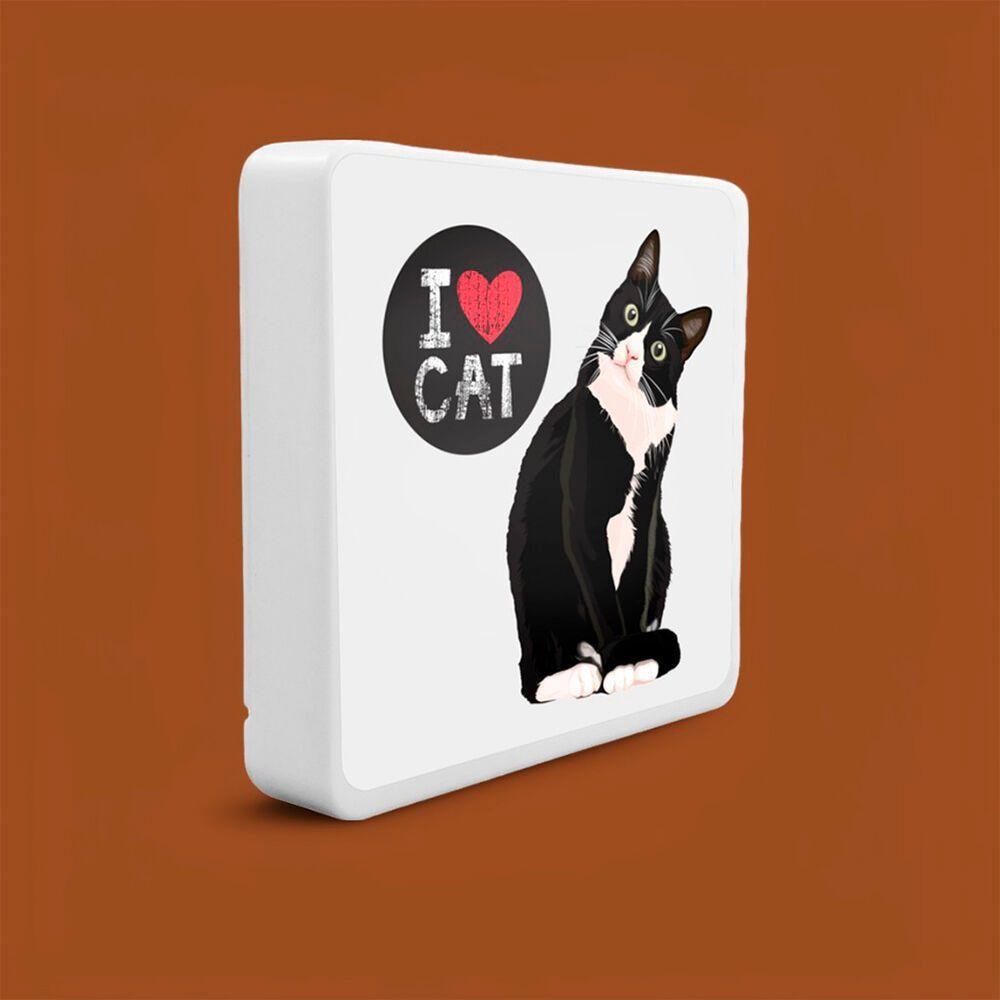 Luminária Usb Slim Brilho Dos Gatos - Elegância E Conforto Para Seu Lar! - 7