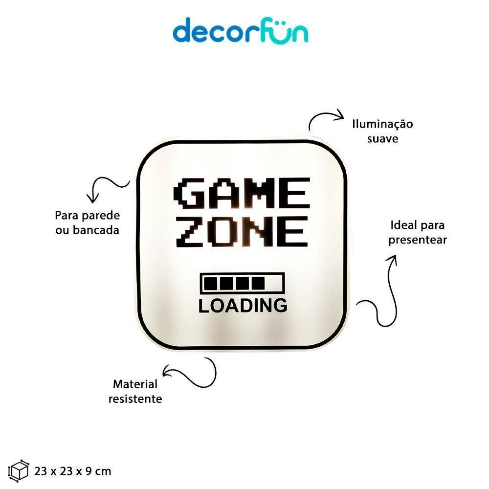 Luminária Game Zone: Iluminação Imersiva Para Ambientes De Jogos - 2