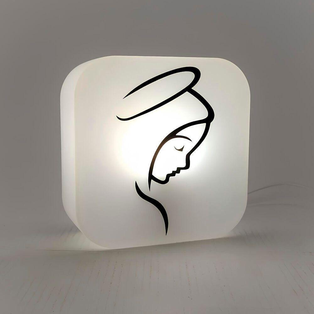 Luz Divina: Luminária Espiritual De Nossa Senhora Para Elegância E Serenidade - 5