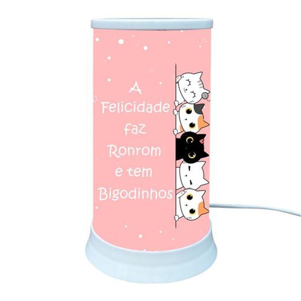 Luminária Mesa Hug: Encanto E Conforto Com Gatinhos Adoráveis - 1
