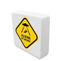 Luminária Usb Mini Box Alienígena: Brilho E Estilo Para Seu Espaço! - 2