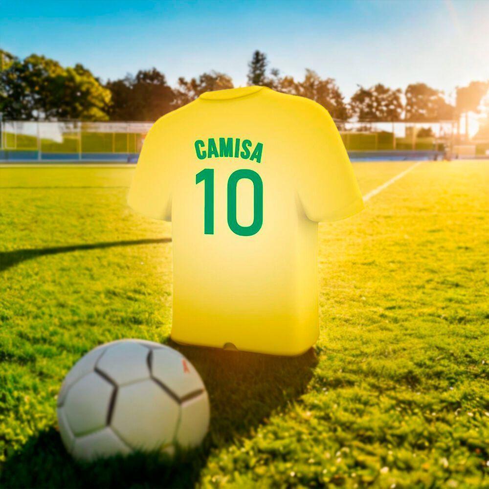 Luminária Futebol Camisa 10 Brasil: Ilumine Seu Amor Pelo Esporte Com Estilo! - 3