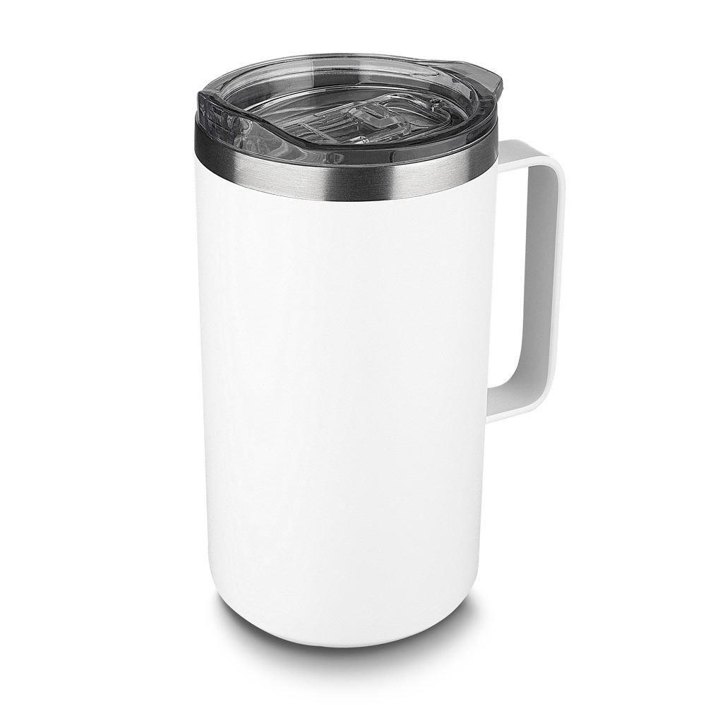 Caneca Térmica Elegante 750ml Com Tampa Isolante Para Bebidas Quentes E Frias - 3