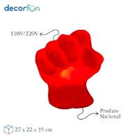 Luminária 3d Hulk Vermelho: A Força Da Marvel Na Sua Decoração! - 2