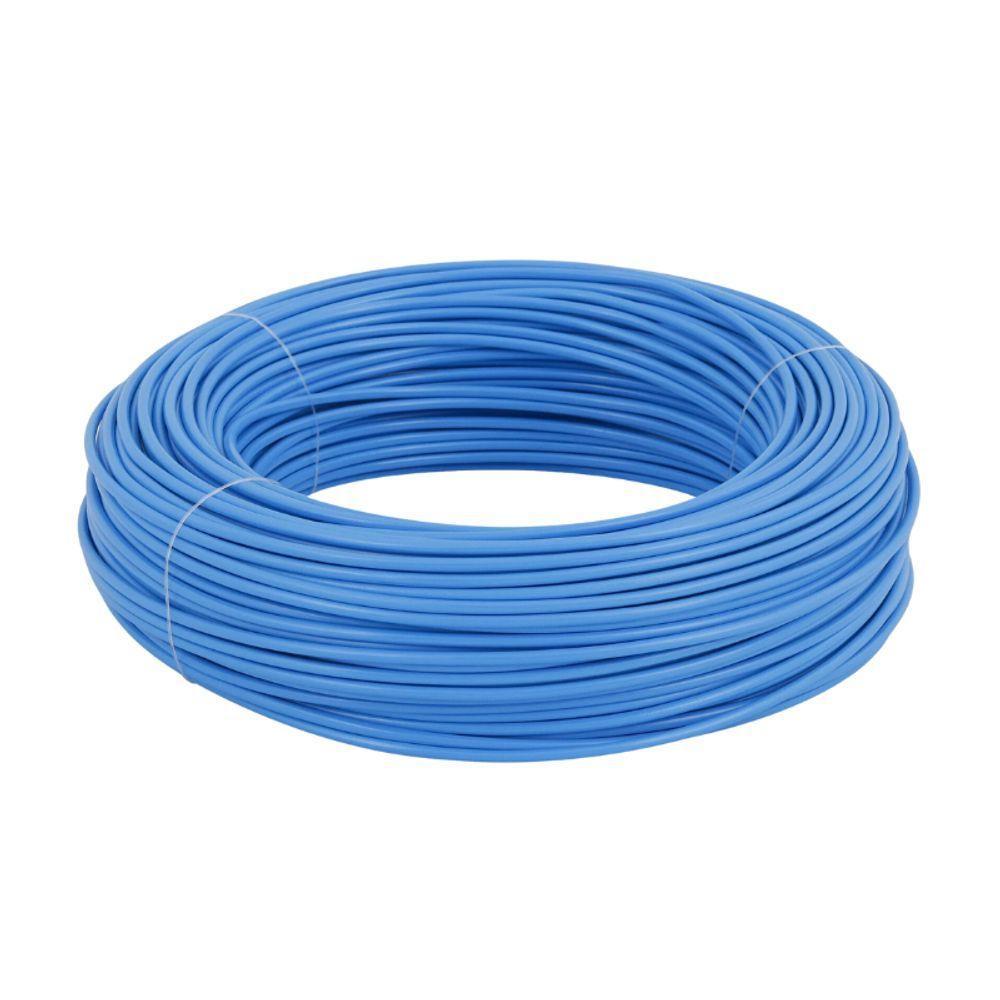 Rolo Cabo Flexível 750v 2,5mm 100 Metros Azul Sil - 2