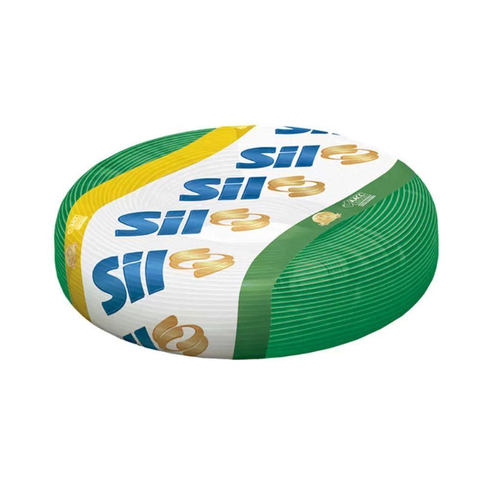 Rolo Cabo Flexível 750v 2,5mm 100 Metros Verde Sil - 1