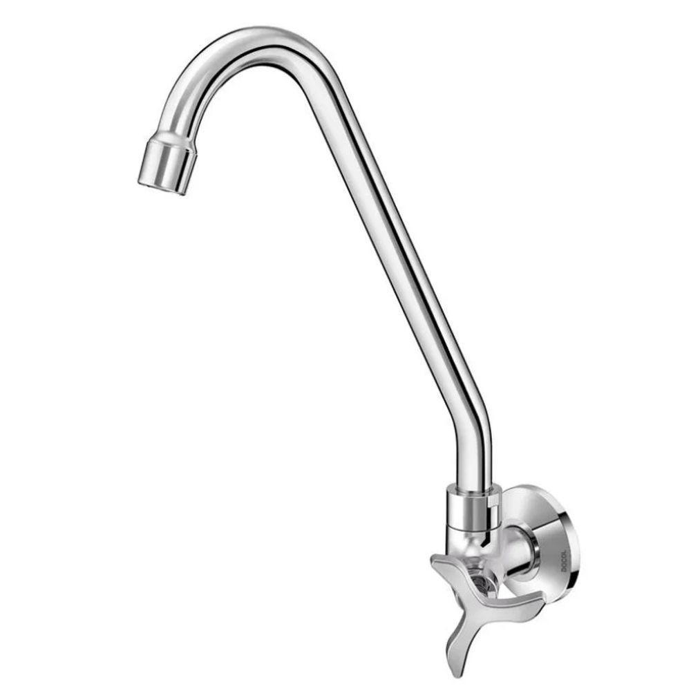 Torneira Para Cozinha De Parede Nova Pertutti Docol - 1