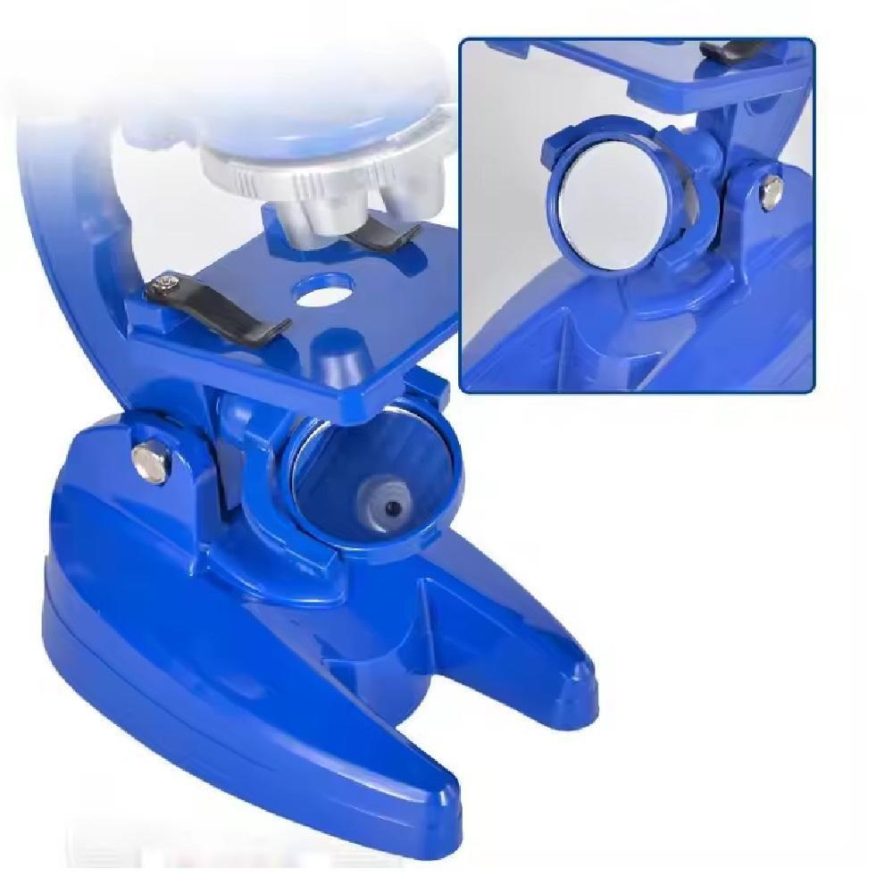 Microscópio Educativo Infantil Led 100x 200x 450x Acessórios - 5