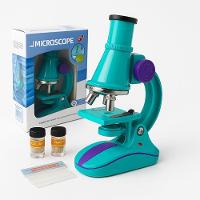 Microscópio Infantil Led 100x 200x 450x Completo Educativo - 1