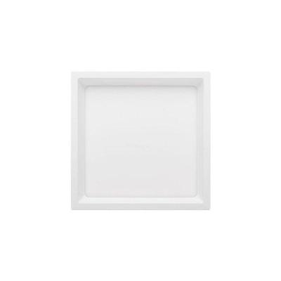 Painel De Led Embutir Stella Eco Quadrado 17x17cm 12w Branco - 6500k - Luz Branca