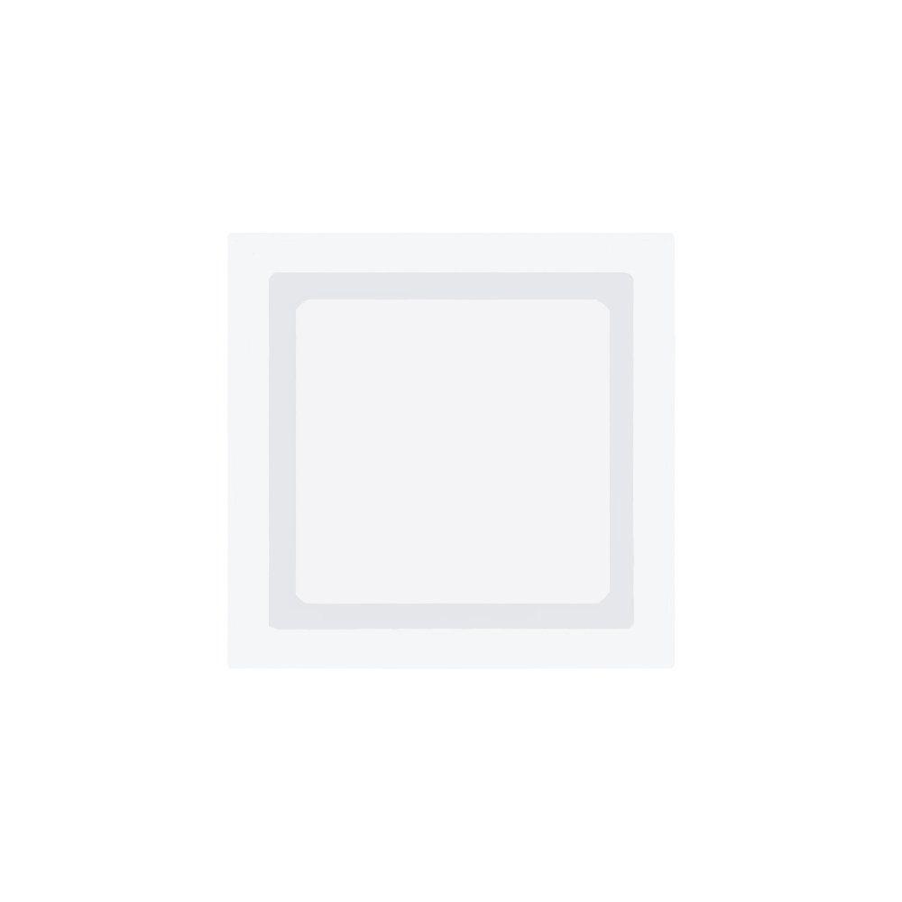 Painel De Led Embutir Stella Deep Quadrado 16x16cm Recuado 12w Branco - 4000k - Luz Neutra - 1