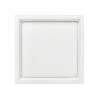Painel De Led Embutir Stella Deep Quadrado 34x34cm Recuado 28w Branco - 3000k - Luz Amarela - 1
