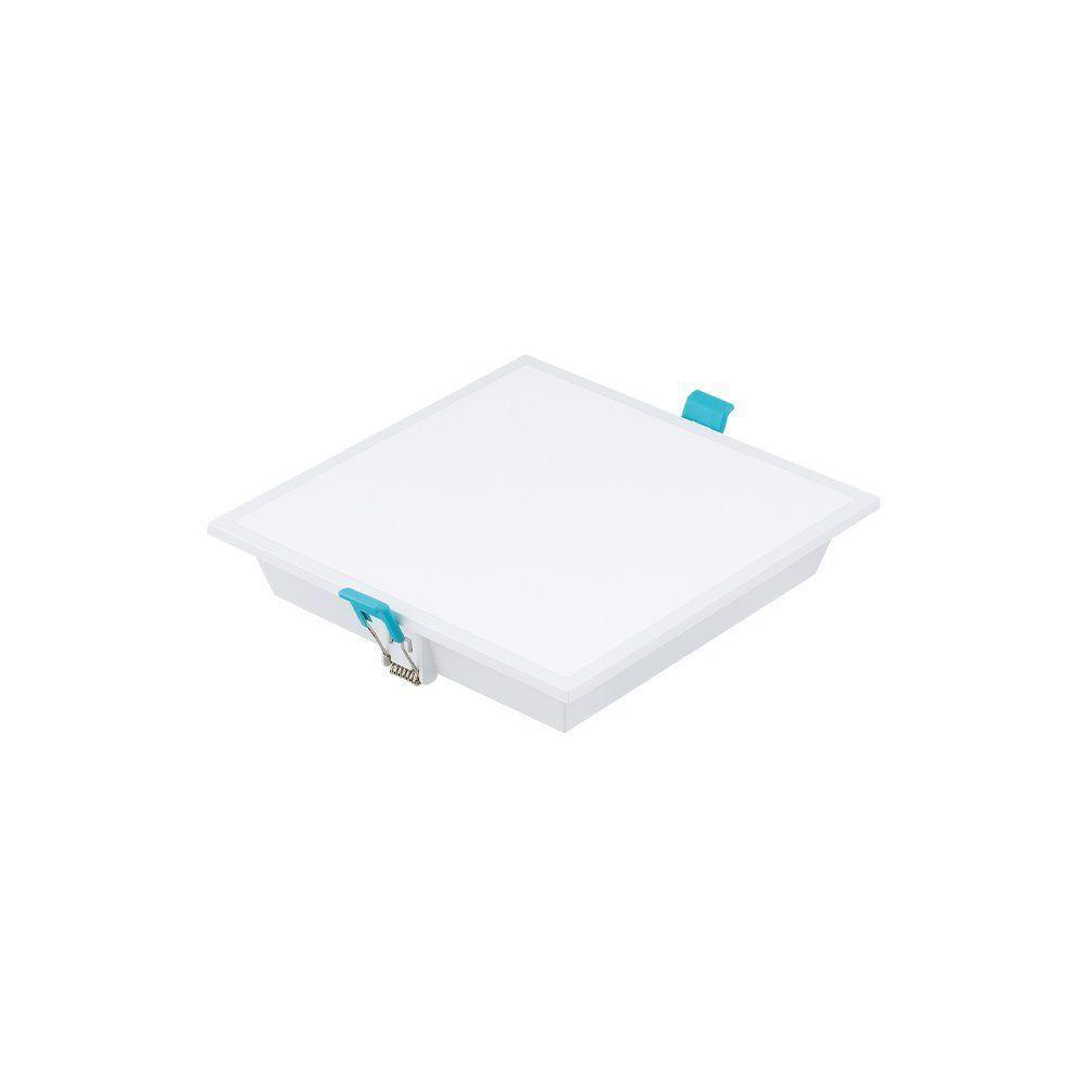 Painel De Led Embutir Stella Edge Quadrado 17x17cm 8w Branco - 4000k - Luz Neutra - 2