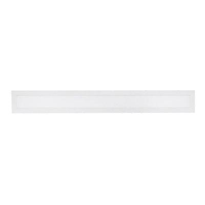 Painel De Led Embutir Stella Eco Retangular 122x15cm 40w Alto Irc 90 Branco - 4000k - Luz Neutra