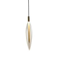 Lustre Pendente Skylight Pencil 4097 54cm Led Bivolt Dourado E Transparente - 2