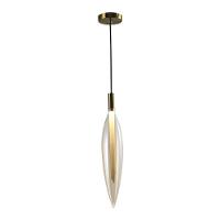 Lustre Pendente Skylight Pencil 4097 54cm Led Bivolt Dourado E Transparente - 3
