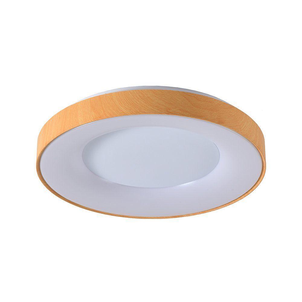 Plafon Skylight Edge 4082 50 Led Bivolt Madeira / Branco - 1