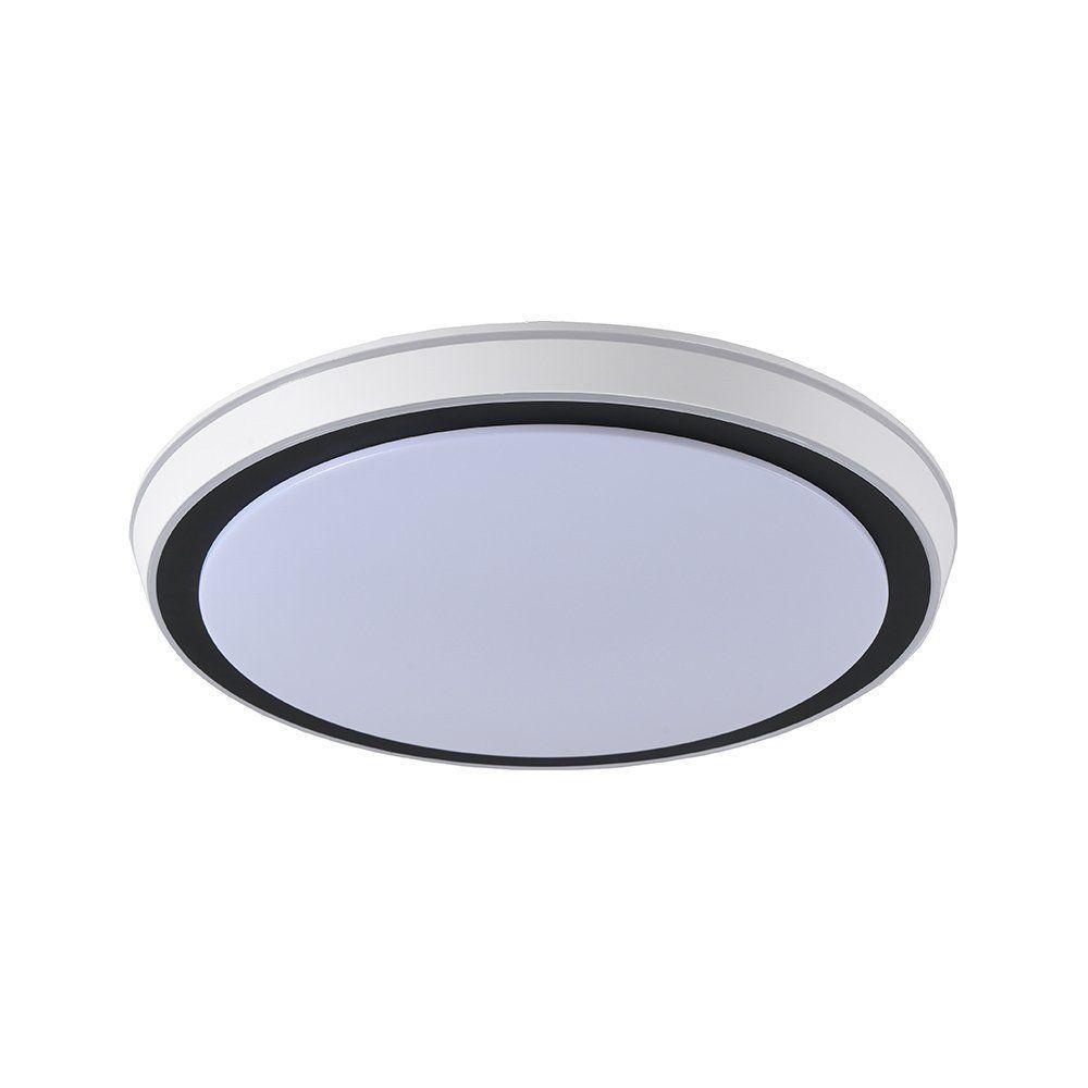 Plafon Skylight Ox 4078r5 50 Led Bivolt Branco / Preto - 1