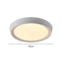 Plafon Skylight Ox 4077r4 40 Led Bivolt Branco / Transparente - 5