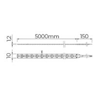 Fita De Led Stella Full Led Com 5 Metros Alto Irc 90 25w 12v 2700k - Luz Amarela - 2