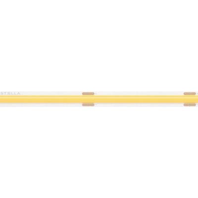 Fita De Led Stella Cob All Light Pro Com 5 Metros Alto Irc 95 8w 24v 4000k - Luz Neutra