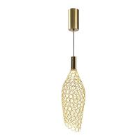 Lustre Pendente Skylight Honey 4091s 40cm Led Bivolt Dourado - 3