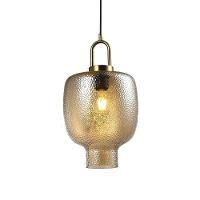 Lustre Pendente Skylight Antiq 4093 40cm E27 Bivolt Dourado E âmbar - 2