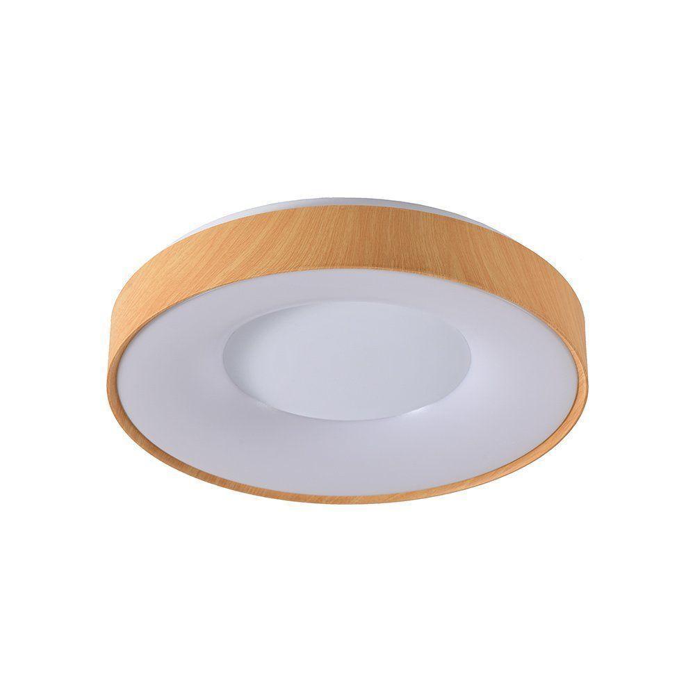 Plafon Skylight Edge 4082 40 Led Bivolt Madeira / Branco - 1