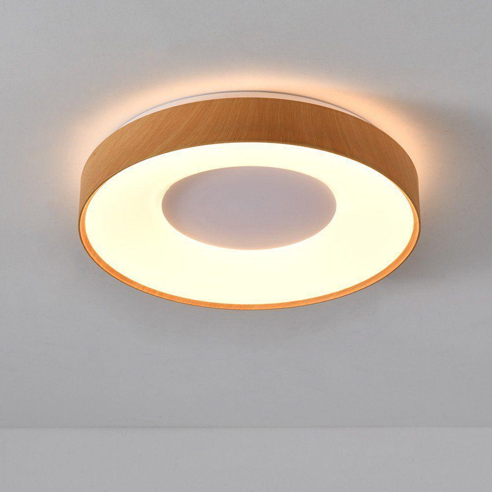 Plafon Skylight Edge 4082 40 Led Bivolt Madeira / Branco - 4