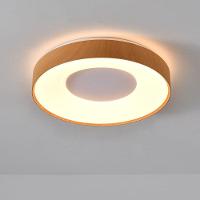 Plafon Skylight Edge 4082 40 Led Bivolt Madeira / Branco