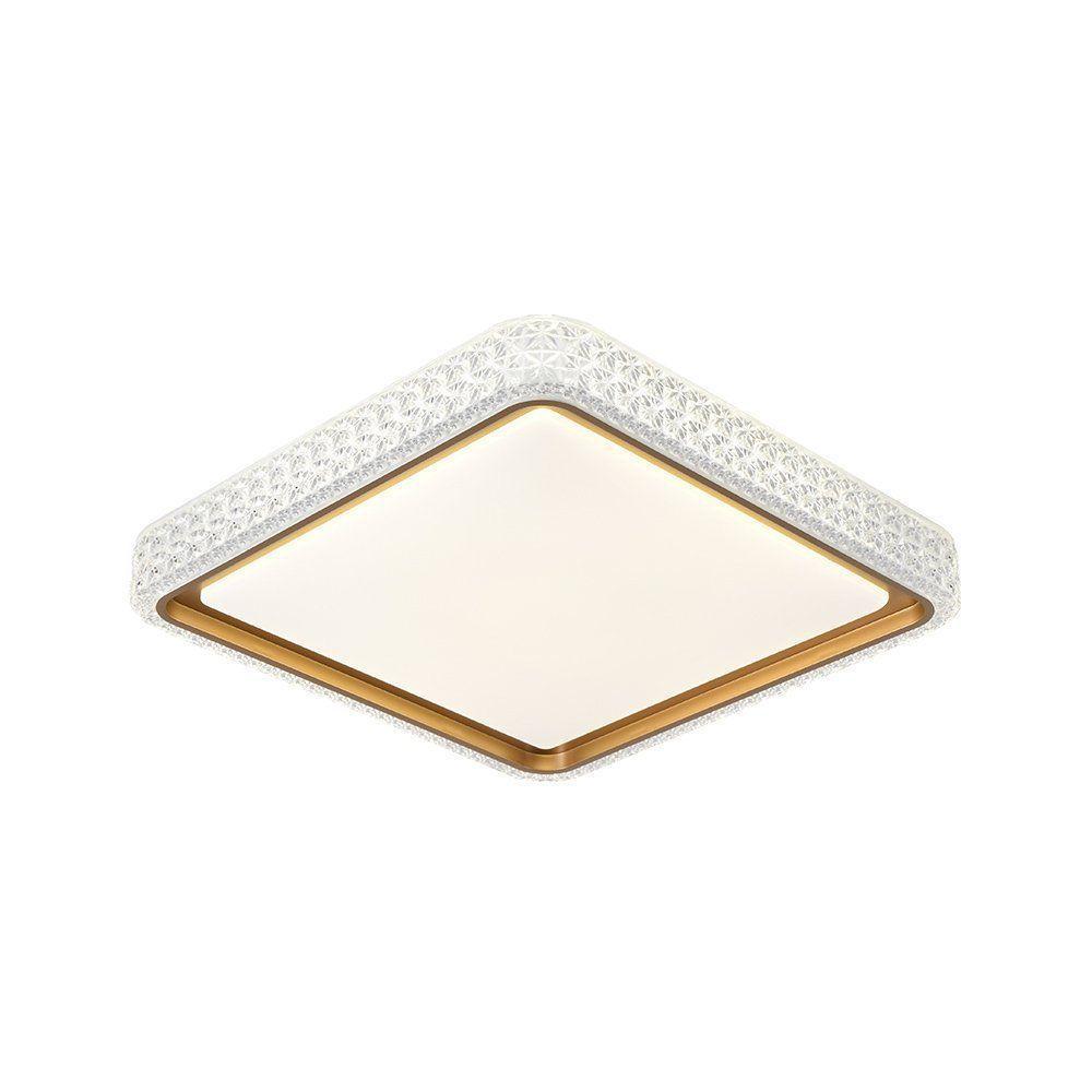 Plafon Skylight Queenstown 4079 Led Bivolt Dourado / Branco - 4