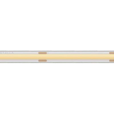 Fita De Led Stella Cob All Light Pro Com 5 Metros Ip67 Alto Irc 95 8w 24v 3000k - Luz Amarela