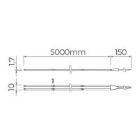 Fita De Led Stella All Light Ultra Com 5 Metros Alto Irc 96 20w 24v 3000k - Luz Amarela - 2