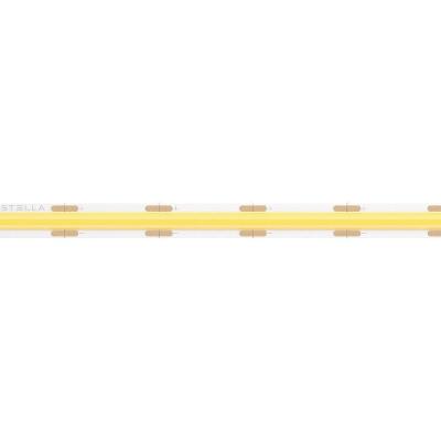 Fita De Led Stella Cob All Light Evo Com 5 Metros Ip 65 Alto Irc 90 10w 12v 2700k - Luz Amarela