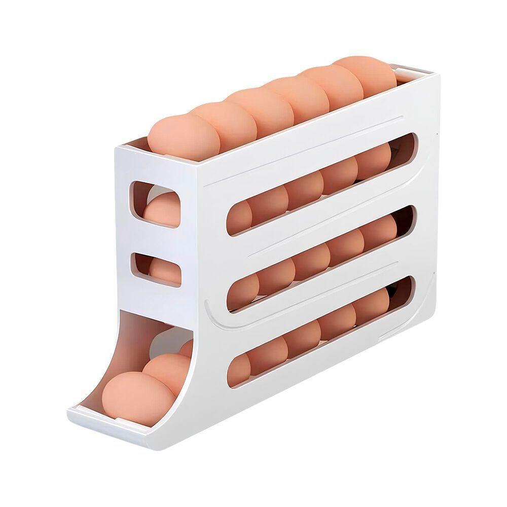 Organizador De Ovos Para Geladeira - Capacidade Para 30 Ovos, Praticidade E Economia De Espaço - 1