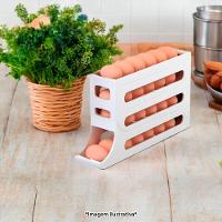 Organizador De Ovos Para Geladeira - Capacidade Para 30 Ovos, Praticidade E Economia De Espaço - 3