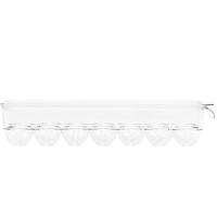 Organizador De Ovos Transparente Com Tampa - 14 Compartimentos Para Geladeira - 2